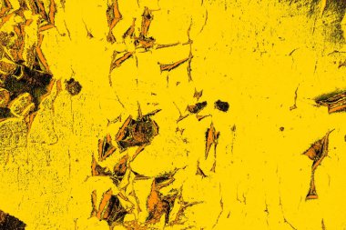 Kırmızı sarı ve siyah renkli kirli duvar, desenli arka plan.