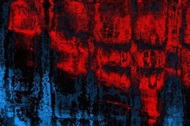 Çizik ve çatlaklarla metal doku