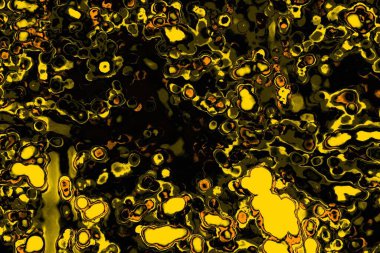 Kırmızı sarı ve siyah renkli kirli duvar, desenli arka plan.