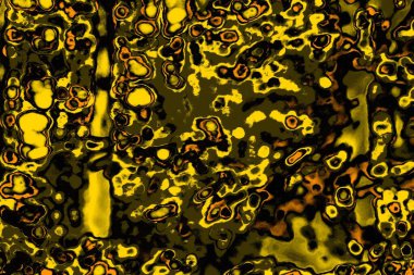 Kırmızı sarı ve siyah renkli kirli duvar, desenli arka plan.