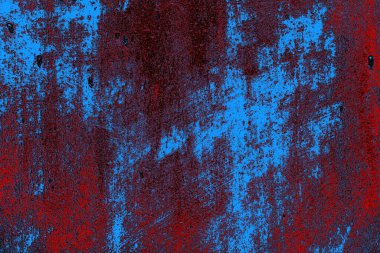 Çizik ve çatlaklarla metal doku