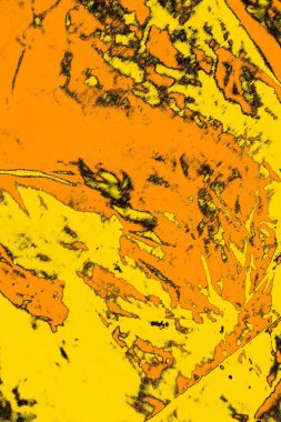 Kırmızı sarı ve siyah renkli kirli duvar, desenli arka plan.