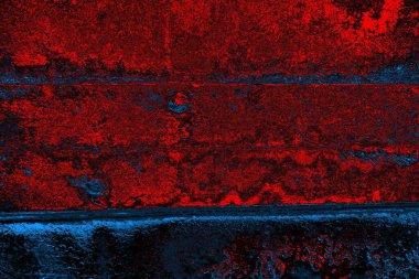 Çizik ve çatlaklarla metal doku