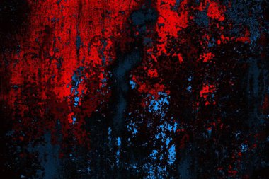 Çizik ve çatlaklarla metal doku