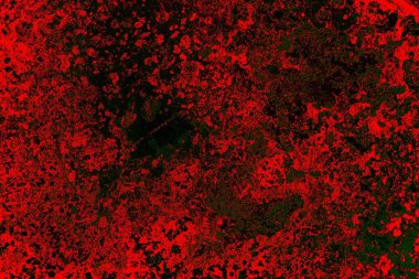 Dökülen boya paslı metal dokusu