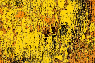 Kırmızı sarı ve siyah renkli kirli duvar, desenli arka plan.