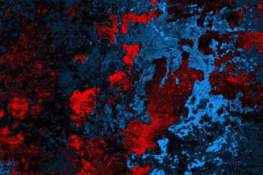 Çizik ve çatlaklarla metal doku