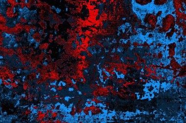 Çizik ve çatlaklarla metal doku