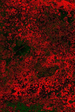 Dökülen boya paslı metal dokusu