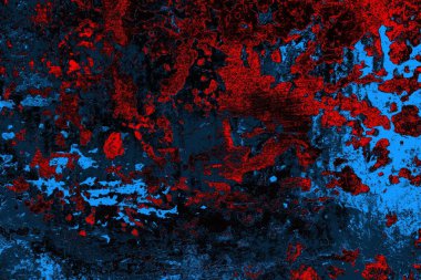 Çizik ve çatlaklarla metal doku