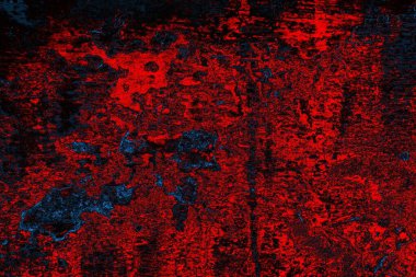 Çizik ve çatlaklarla metal doku