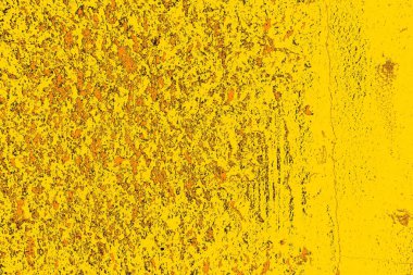 Kırmızı sarı ve siyah renkli kirli duvar, desenli arka plan.