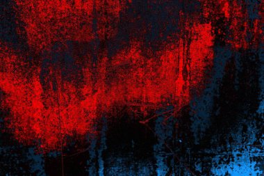 Çizik ve çatlaklarla metal doku