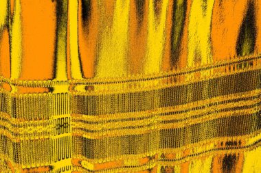 Kırmızı sarı ve siyah renkli kirli duvar, desenli arka plan. 