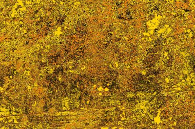 Kırmızı sarı ve siyah renkli kirli duvar, desenli arka plan.