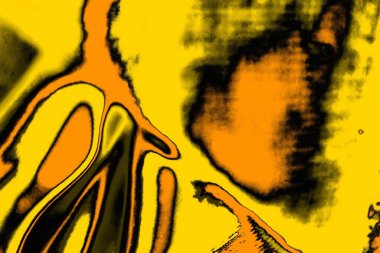 Kırmızı sarı ve siyah renkli kirli duvar, desenli arka plan.