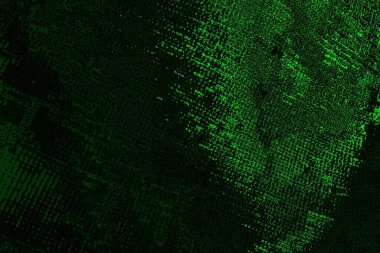 Yeşil ve siyah doku ve arkaplan, boşluğu kopyala