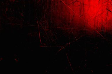 Çizik ve çatlaklarla metal doku