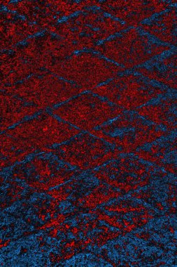 Çizik ve çatlaklarla metal doku