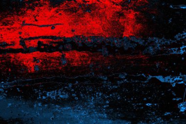 Çizik ve çatlaklarla metal doku