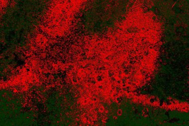 Çizik ve çatlaklarla metal doku