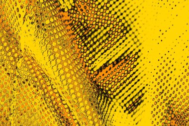 Kırmızı sarı ve siyah renkli kirli duvar, desenli arka plan.