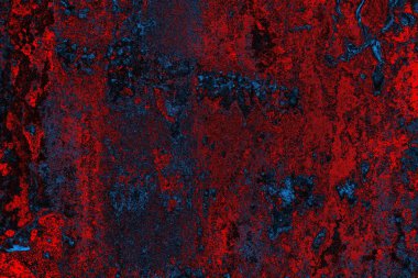 Dökülen boya paslı metal dokusu