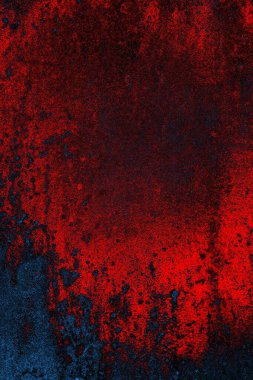 Dökülen boya paslı metal dokusu