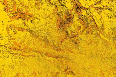 Kırmızı sarı ve siyah renkli kirli duvar, desenli arka plan.