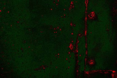 Metal plaka dokusu ve arka plan. Metal yüzey paslanmış lekeler. Paslı metal arka plan. Metal arkaplan.