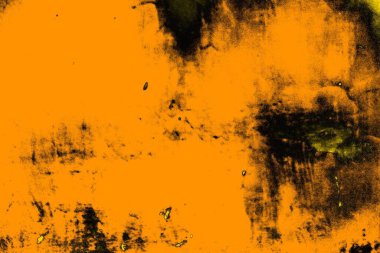 Kırmızı sarı ve siyah renkli kirli duvar, desenli arka plan.