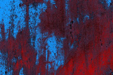 Çizik ve çatlaklarla metal doku