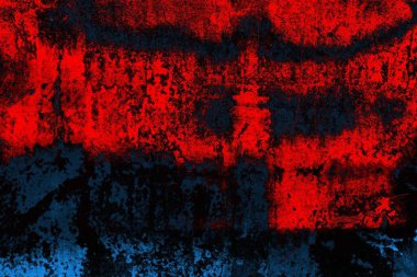 Çizik ve çatlaklarla metal doku