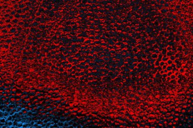 Polistiren köpük yakın plan. Bir sürü küçük ve büyük kabarcıklar stiroköpük doku arkaplanı.