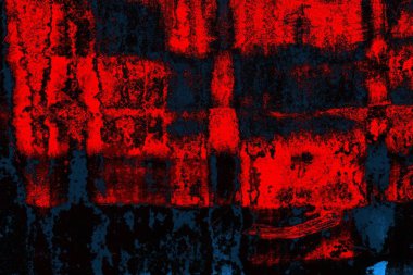 Çizik ve çatlaklarla metal doku