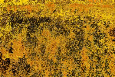 Kırmızı sarı ve siyah renkli kirli duvar, desenli arka plan. 