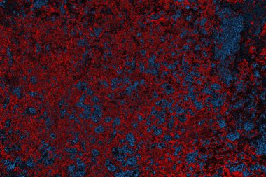 Dökülen boya paslı metal dokusu