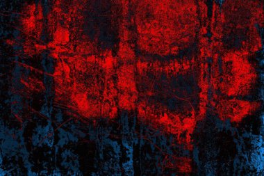 Çizik ve çatlaklarla metal doku