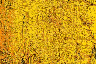 Kırmızı sarı ve siyah renkli kirli duvar, desenli arka plan.