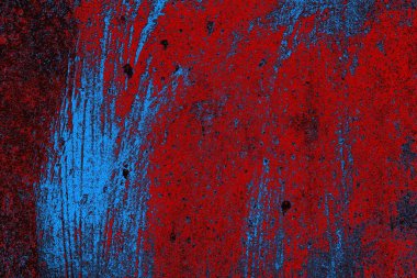 Çizik ve çatlaklarla metal doku