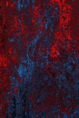 Dökülen boya paslı metal dokusu