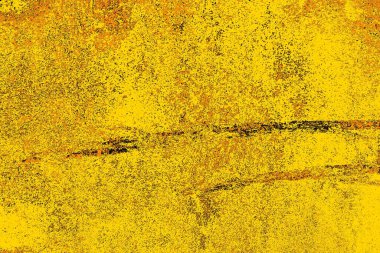 Kırmızı sarı ve siyah renkli kirli duvar, desenli arka plan.