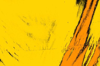 Kırmızı sarı ve siyah renkli kirli duvar, desenli arka plan.