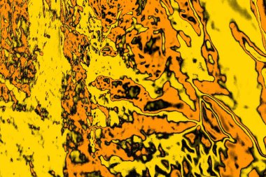 Kırmızı sarı ve siyah renkli kirli duvar, desenli arka plan.