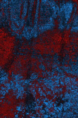 Çizik ve çatlaklarla metal doku