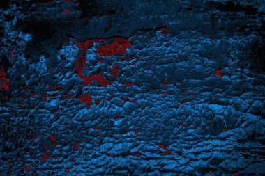 Duvar dokusu arkaplanı eski boyayla soyulmuş