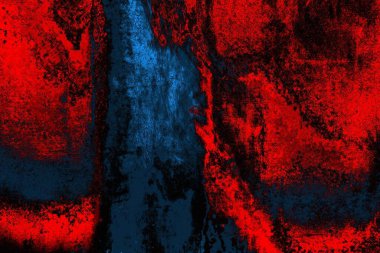 Çizik ve çatlaklarla metal doku