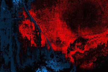 Çizik ve çatlaklarla metal doku