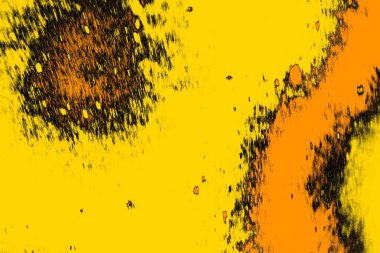 Kırmızı sarı ve siyah renkli kirli duvar, desenli arka plan.