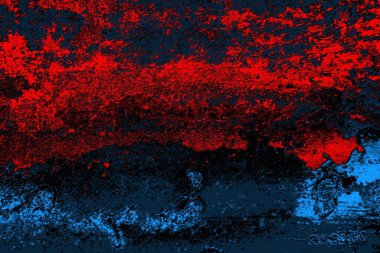 Çizik ve çatlaklarla metal doku